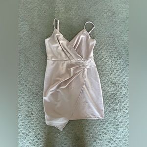 Blue Blush Mini Dress